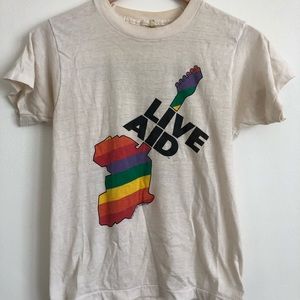 VINTAGE Live Aid Tee